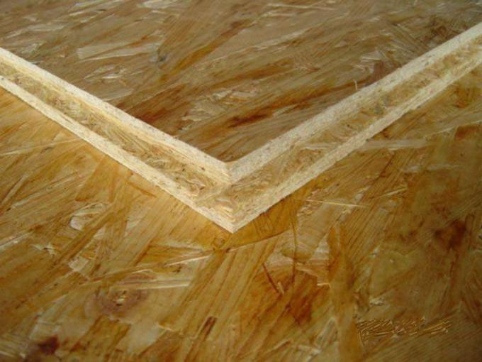 Sound Insulation OSB Oriented Strand Board For Packing And Construction +/-0.5mm