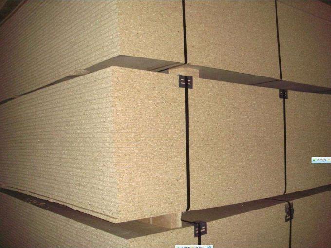 Package Red Oak Veneer Particle Board / Poplar Core Wood Grain Particle Board