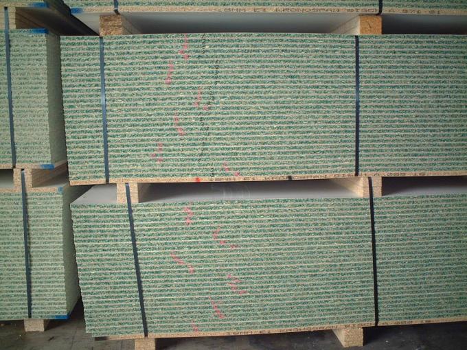 Blue Water Resistant Laminated Particle Board Chipboard For Kitchen Cabinet Doors