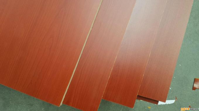 Poplar Core Melamine Coated Particle Board / WBP Glue Laminated Particle Panels