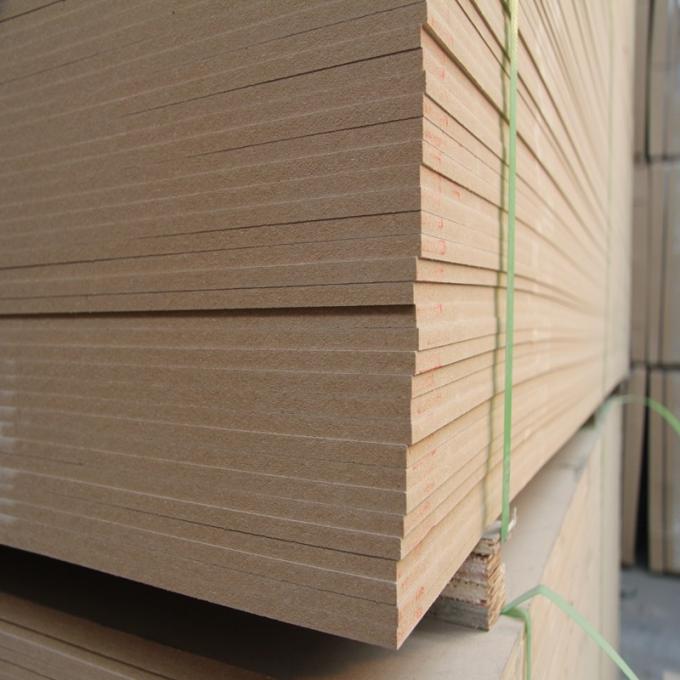 High Density MDF Furniture Board / Wood MDF Veneer Sheets 1025mm Thickness