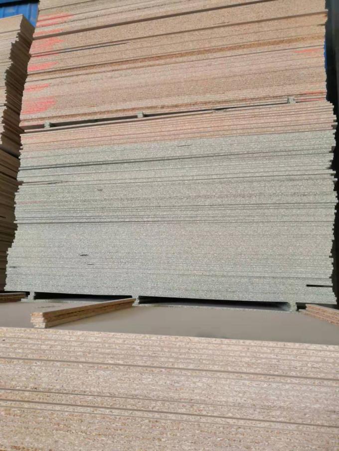 Blue Water Resistant Laminated Particle Board Chipboard For Kitchen Cabinet Doors