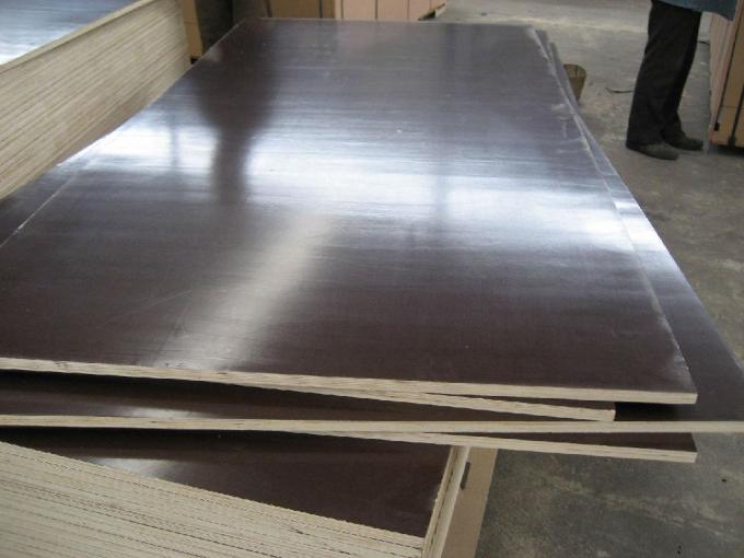Melamine Glue BB/BB Black Film Coated Plywood , Soundproof