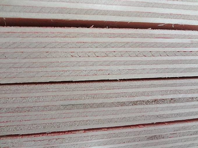 Poplar Core Commercial MR Grade Plywood , Hardwood Moisture Proof Plywood Sheets