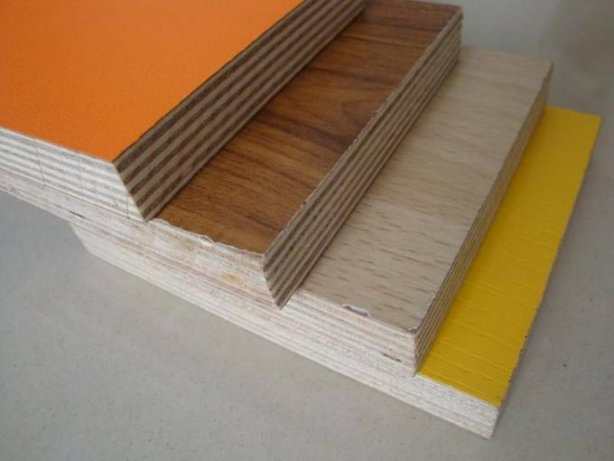 Melamine Glue Eucalyptus Core Plywood / Furniture Grade Plywood 3-30mm Thickness