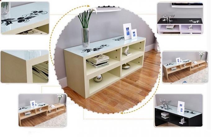 Easy To Clean Modern Design Light Wood Tv Stand Living Room Customized Furniture