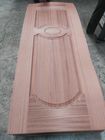 No Deformation Colored MDF Door Skin With Wood Veneer Finishing Surface 2-4mm