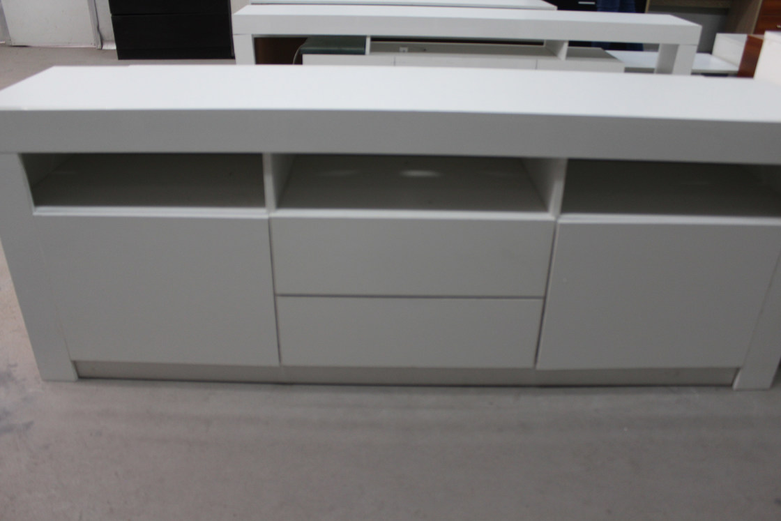 High Bending Strength Particle Board Tv Stand With Drawers Strong