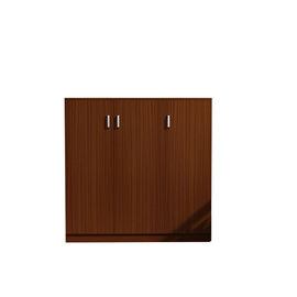 China Ultra Strong Load Bearing Melamine Solid Wood Shoe Cabinet For Long Life factory