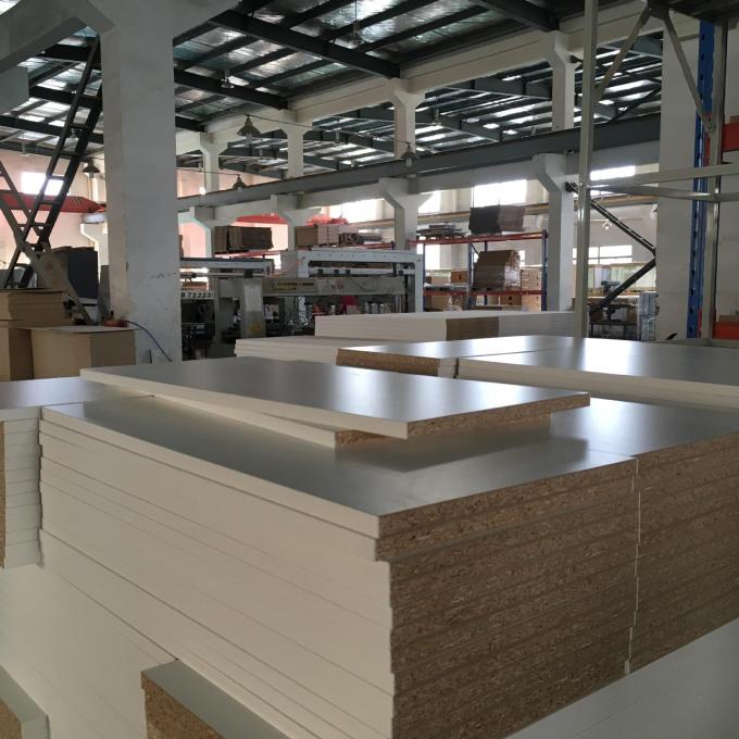 Chipboard Plywood Laminated Particle Board Marble Pattern Customized Size Thickness