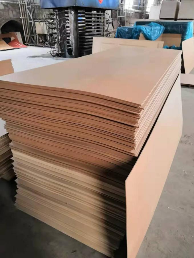 Environmentally Friendly MDF Door Skin For Exterior House Decor 4mm Thickness