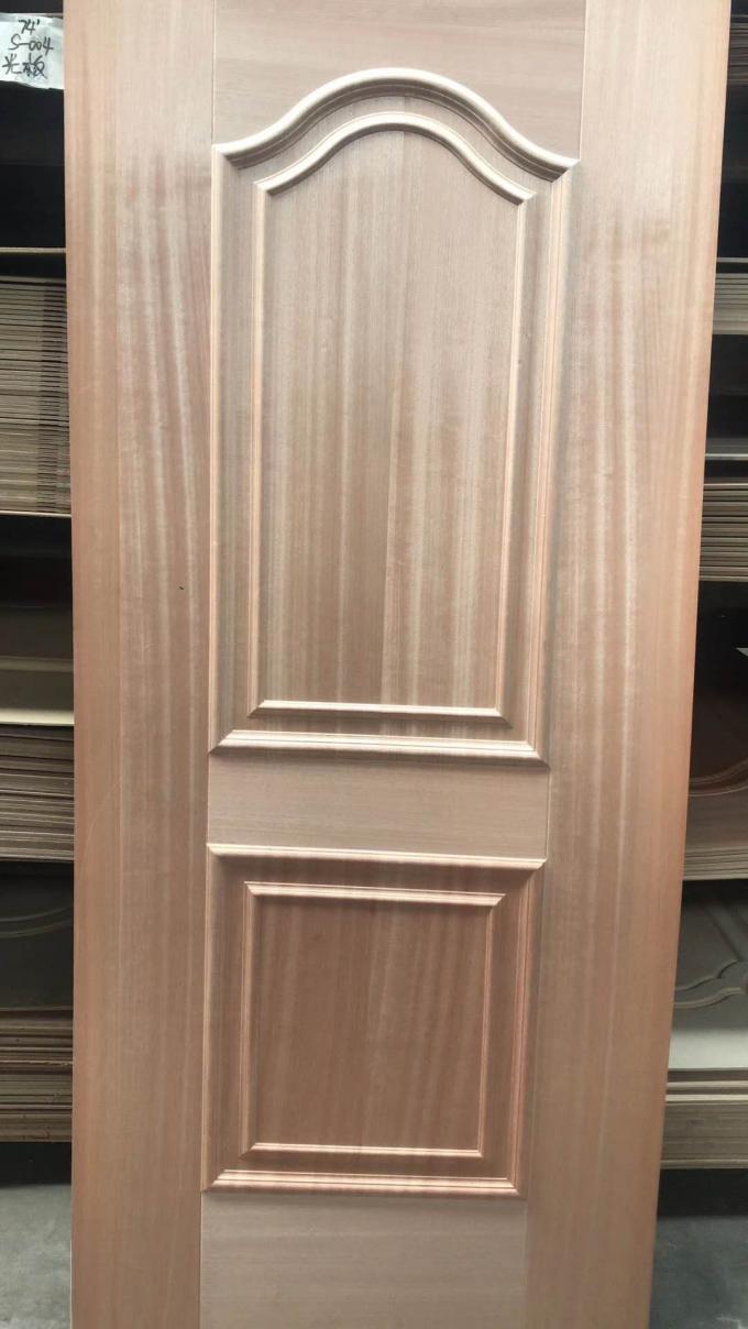 Luxury High Density HDF Door Skin / Water Resistant Interior Wood
