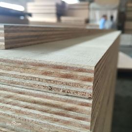 Eco Friendly Okoume Marine Grade Plywood , MR Glue 18mm Commercial Plywood