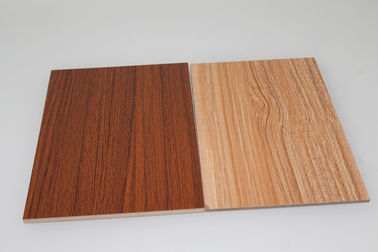 High Density Fibreboard Laminated MDF Board Covered By Melamine Paper Wood Veneer