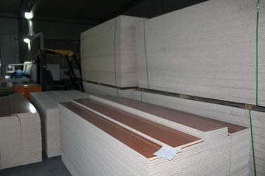 Finished Surface Waterproof Particle Board , Both Side Pressed Particle Board Veneer Finish