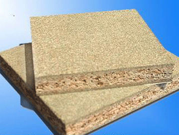 Indoor Solid Core Plain Particle Board , Anti - Impact High Density Particle Board