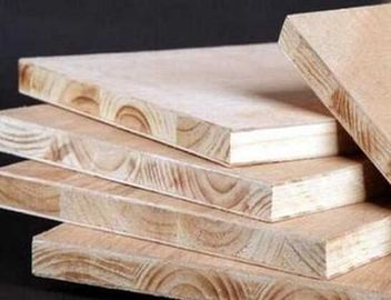 Custom 17mm Pine Wood Block Board / Poplar Core Laminated Wood Blocks