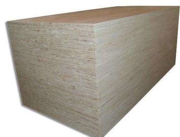 Double Sides Commercial Block Board / Water Resistant Pine Wood Block Board