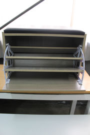 Water Resistant Particle Board Shoe Rack With Seat Low Formaldehyde Emission