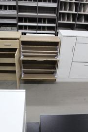 No Ratten Modular Particle Board Shoe Rack Melamine Faced Chipboard Material