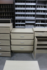 No Ratten Modular Particle Board Shoe Rack Melamine Faced Chipboard Material