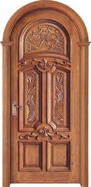 Melamine Solid Oak MDF Door Skin With Sound Resistant Function Luxury Design