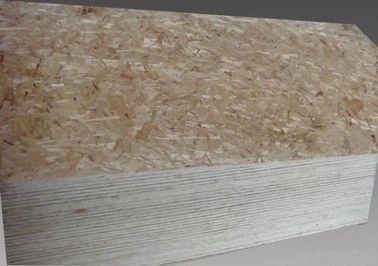 Moisture Proof Oriented Strand Board OSB With Sanding Finished Surface 1220*2440