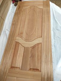 Elegantly Appearance Wood Door Skins / No Crack Light HDF Decorative Door Skins