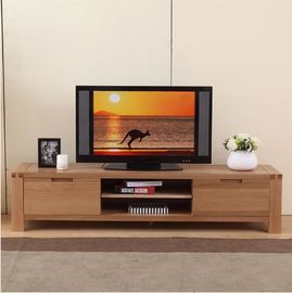 Ventage Style Laminated Particle Board TV Stand For Flat Screens Custom Made Color