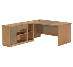 Durable Colored Particle Board Office Furniture With Melamine Paper Coated MDF