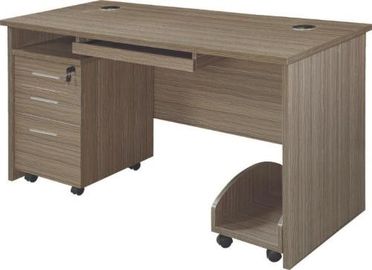 Durable Colored Particle Board Office Furniture With Melamine Paper Coated MDF