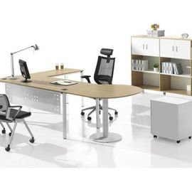 Anti Dirty Wood Furniture Computer Desk , High End Managing Director Office Furniture