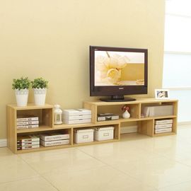 Fashionable Wood Corner TV Cabinet , Elegant Design TV Stand Wooden Furniture