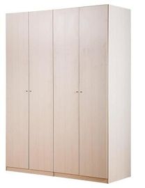 Stable Performance Particle Board Wardrobe With Wire Basket Drawers Hardware