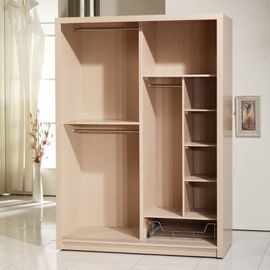 Modern Style Particle Board Wardrobe With no door for bedroom furniture