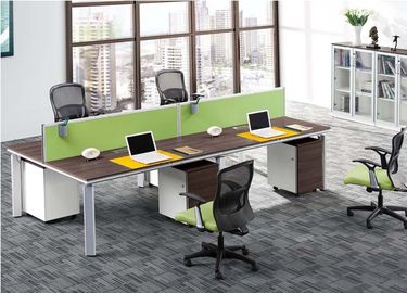 Unique Style Staff Particle Board Office Furniture With MFC Melamine Face Chipboard