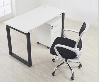 2018 Customized Modern office desk wooden white office table