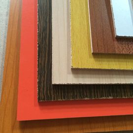 Poplar Core Melamine Coated Particle Board / WBP Glue Laminated Particle Panels