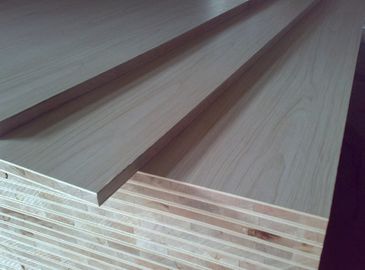 Smoked Surface Melamine Laminated Block Board For House Cabinets High Strength