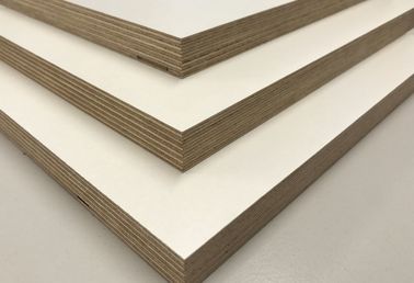 Furniture Grade 18mm Melamine Plywood Board Sheets With Melamine Finish