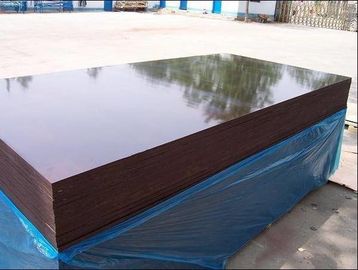 Moisture Proof Brown Plywood Wall Paneling / Film Faced Shuttering Ply 2-30mm Thickness