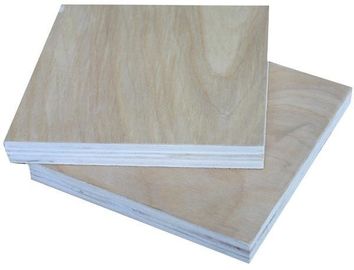 Natural Color Pine Veneer Plywood , Furniture grade 4 By 8 Plywood Sheets