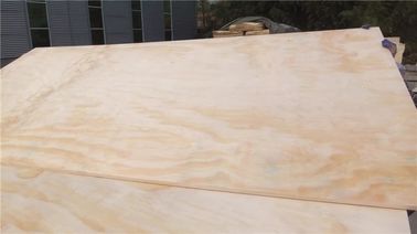 Natural Color Pine Veneer Plywood , Furniture grade 4 By 8 Plywood Sheets