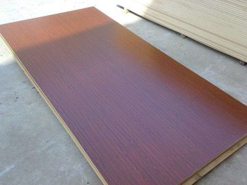 E1 Formaldehyde Emission Commercial Grade Plywood , Melamine Faced Plywood