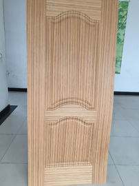 Moisture Resistant Veneered MDF Door Skin For Toilet Bathroom Doors Customized Color