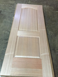 Moisture Resistant Veneered MDF Door Skin For Toilet Bathroom Doors Customized Color