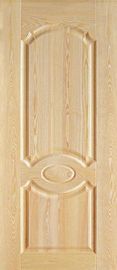 Moisture Resistant Veneered MDF Door Skin For Toilet Bathroom Doors Customized Color