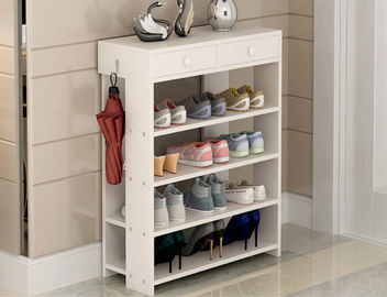 15mm Simple Style Particle Board Shoe Rack Storage With Different Colors