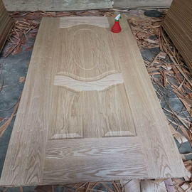 Oak Veneer HDF MDF Door Skin Decoration 4mm Thickness 2150*700/800/950/1020mm