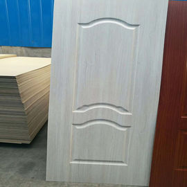 White Color High Density MDF Door Skin , Long Life Durable Door Skin For Door